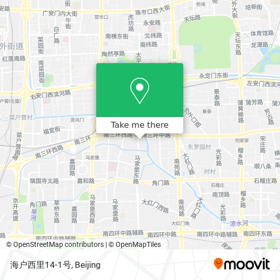 海户西里14-1号 map