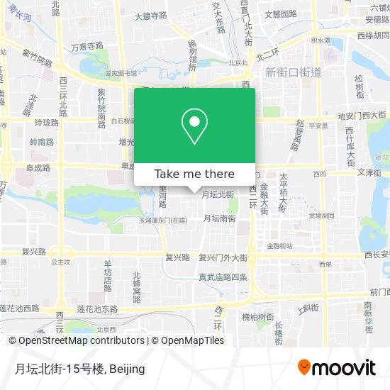 月坛北街-15号楼 map