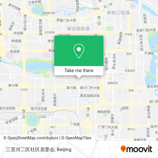 三里河二区社区居委会 map