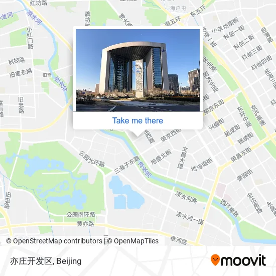 亦庄开发区 map