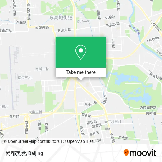 尚都美发 map
