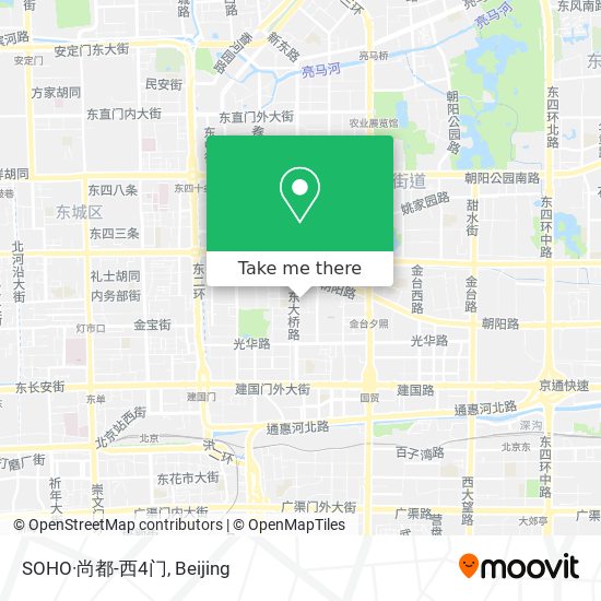 SOHO·尚都-西4门 map