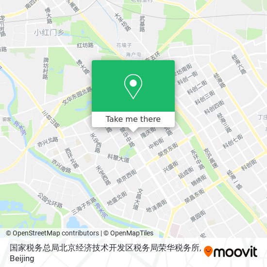 国家税务总局北京经济技术开发区税务局荣华税务所 map