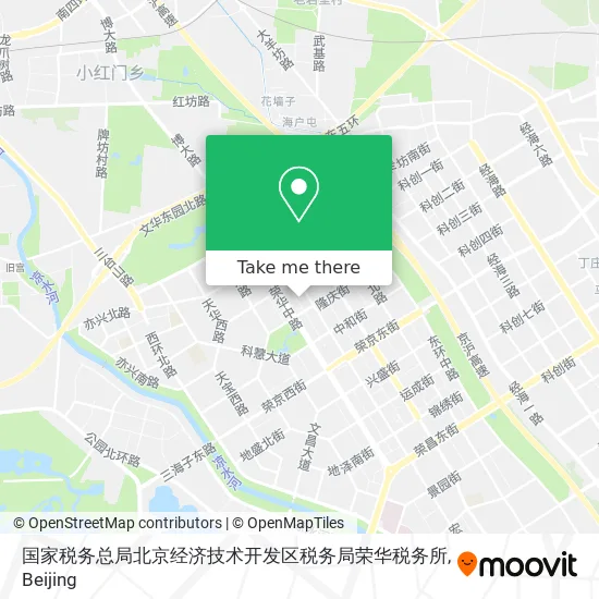 国家税务总局北京经济技术开发区税务局荣华税务所 map