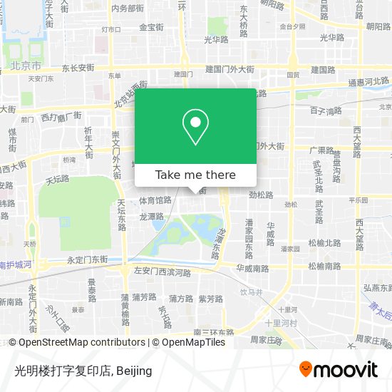 光明楼打字复印店 map