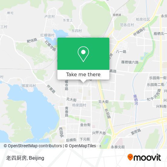 老四厨房 map