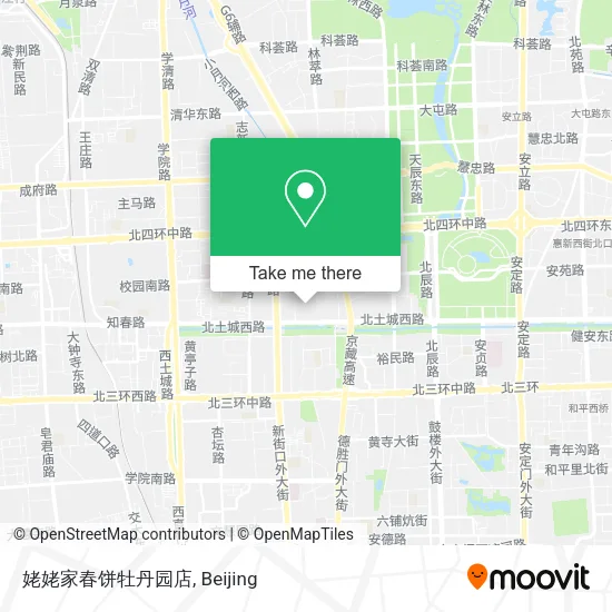 姥姥家春饼牡丹园店 map