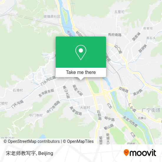 宋老师教写字 map