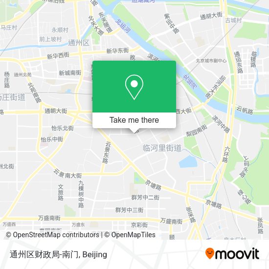 通州区财政局-南门 map