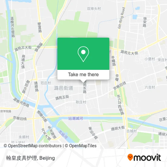 翰皇皮具护理 map