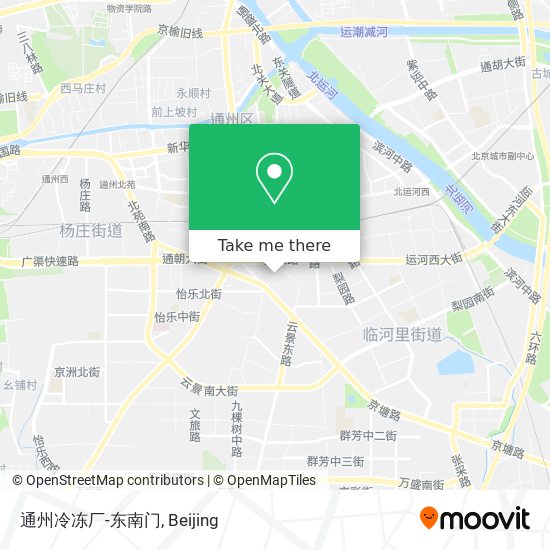 通州冷冻厂-东南门 map