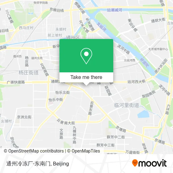 通州冷冻厂-东南门 map