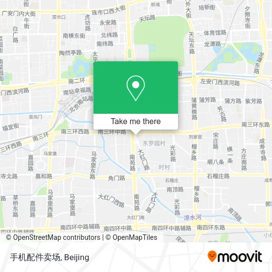 手机配件卖场 map