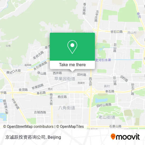 京诚跃投资咨询公司 map