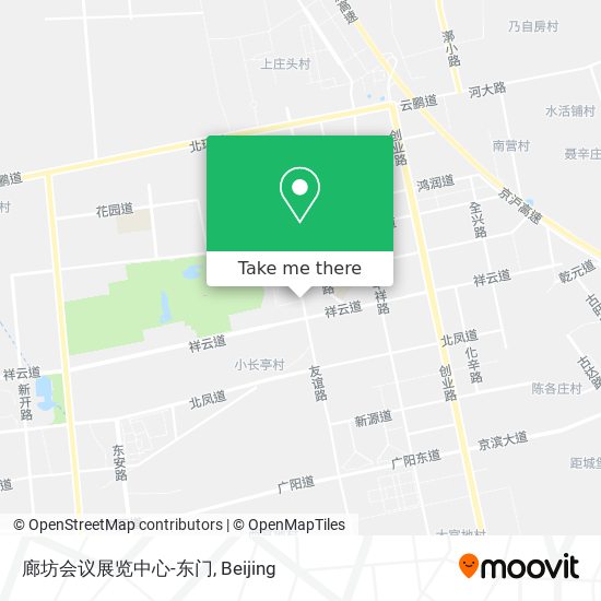 廊坊会议展览中心-东门 map