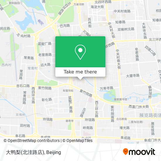 大鸭梨(北洼路店) map