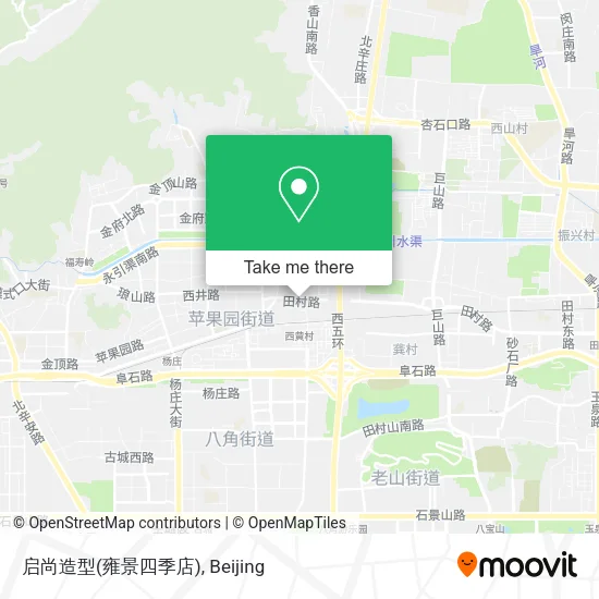 启尚造型(雍景四季店) map