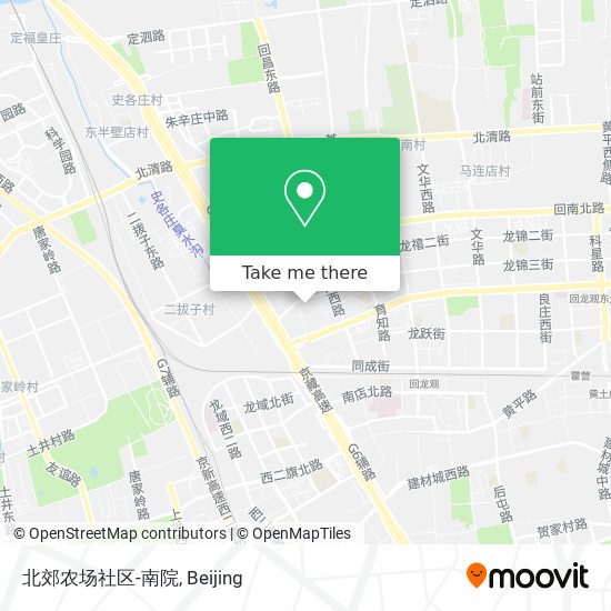 北郊农场社区-南院 map