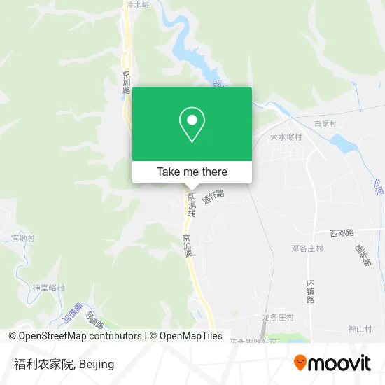 福利农家院 map
