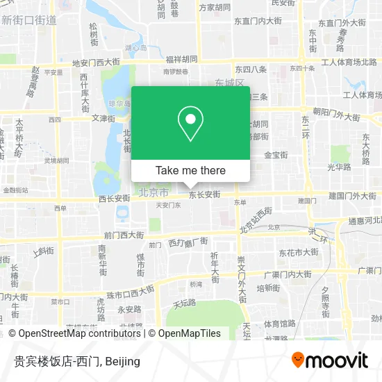 贵宾楼饭店-西门 map