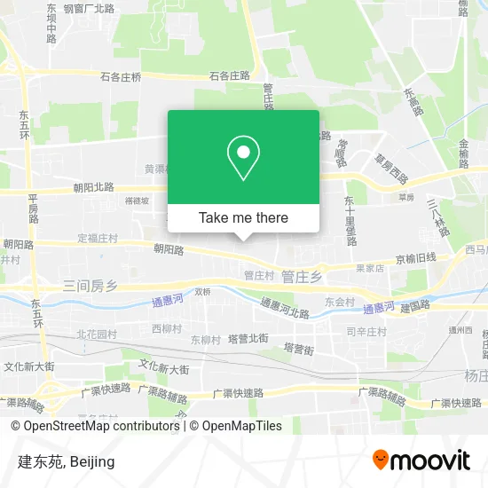 建东苑 map