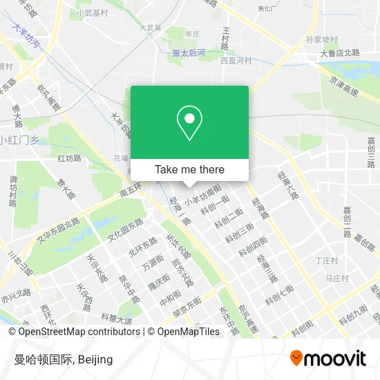 曼哈顿国际 map