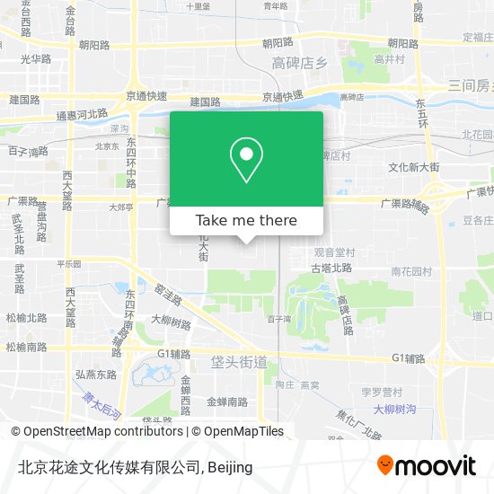 北京花途文化传媒有限公司 map