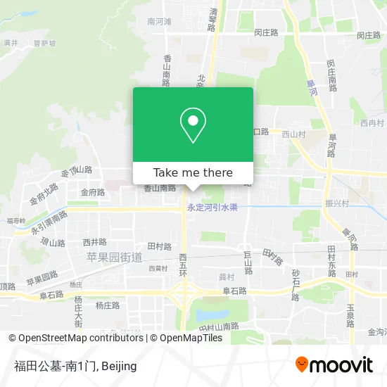 福田公墓-南1门 map