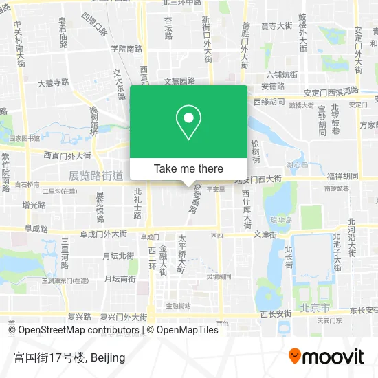 富国街17号楼 map