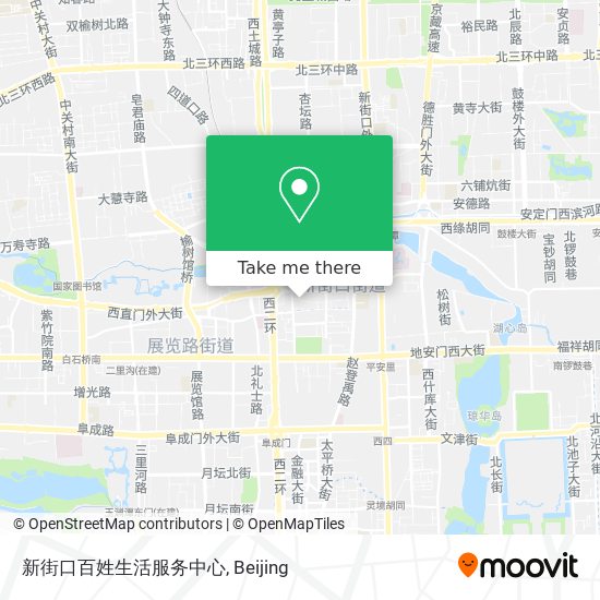 新街口百姓生活服务中心 map
