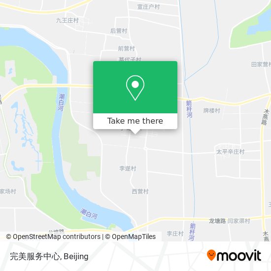 完美服务中心 map