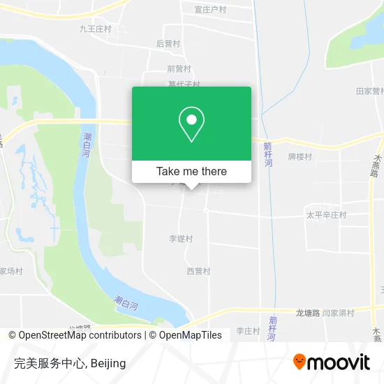 完美服务中心 map