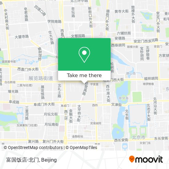 富国饭店-北门 map