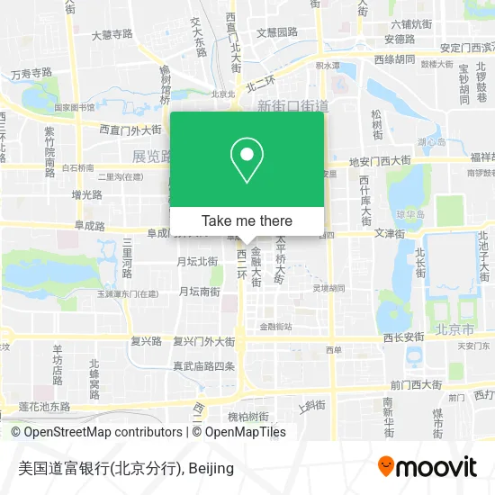 美国道富银行(北京分行) map