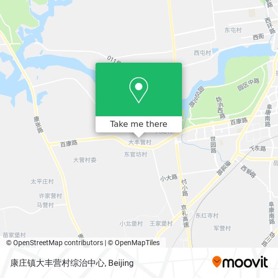 康庄镇大丰营村综治中心 map