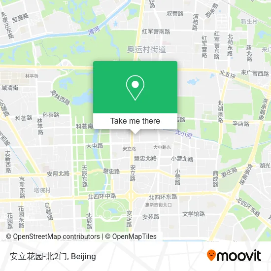 安立花园-北2门 map