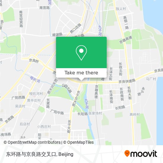 东环路与京良路交叉口 map
