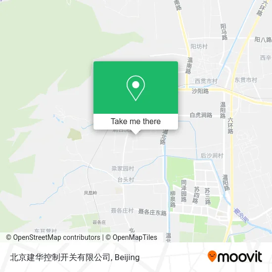 北京建华控制开关有限公司 map