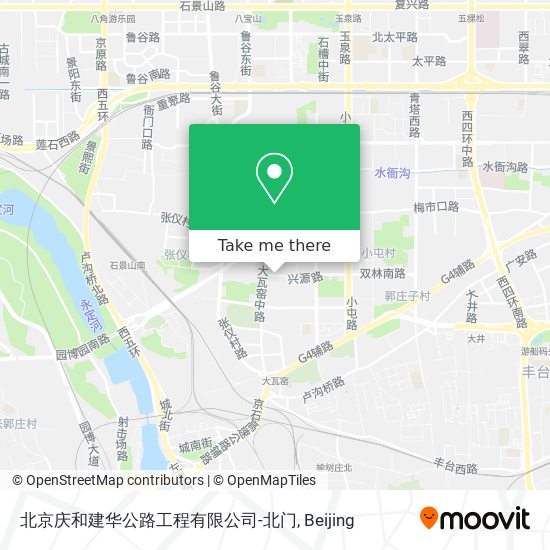 北京庆和建华公路工程有限公司-北门 map