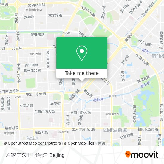 左家庄东里14号院 map
