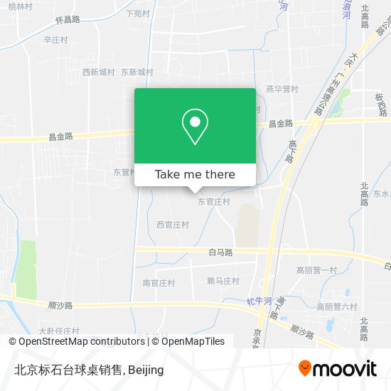 北京标石台球桌销售 map