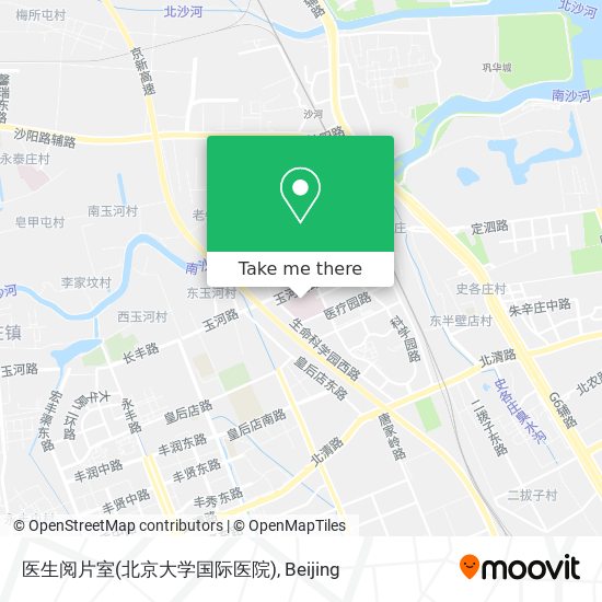 医生阅片室(北京大学国际医院) map