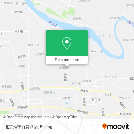 北京延宁百货商店 map