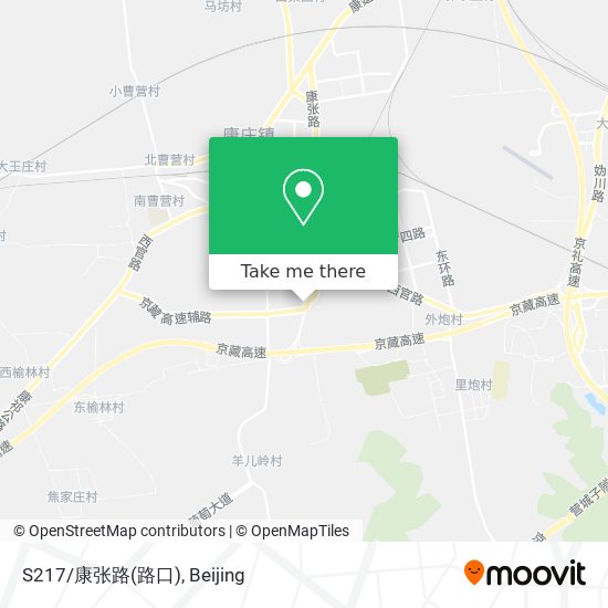 S217/康张路(路口) map