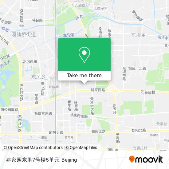姚家园东里7号楼5单元 map
