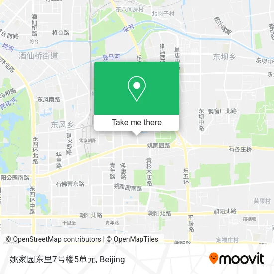 姚家园东里7号楼5单元 map