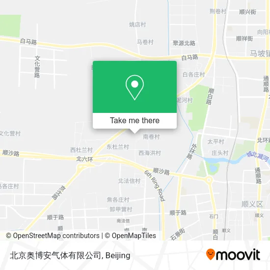 北京奥博安气体有限公司 map
