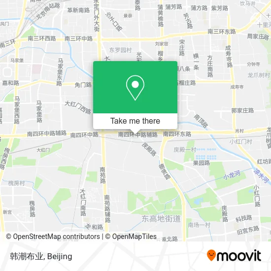 韩潮布业 map