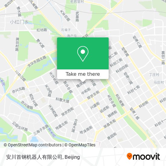 安川首钢机器人有限公司 map
