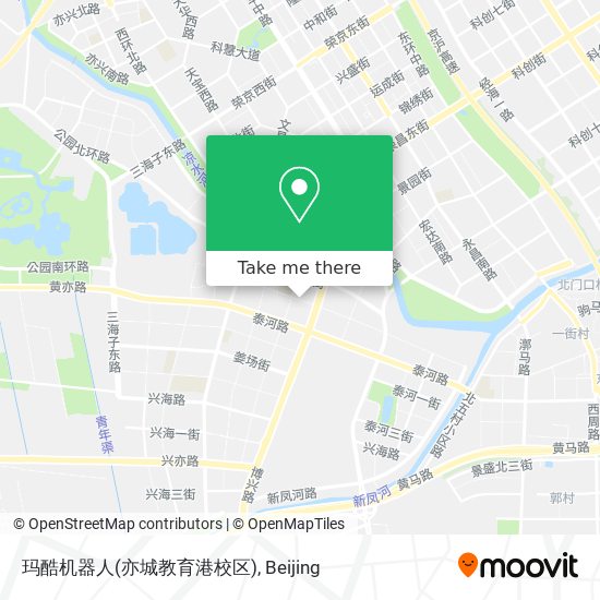 玛酷机器人(亦城教育港校区) map